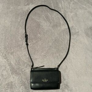 Kate Spade New York Greene Street Karlee Leather Crossbody - Black‎